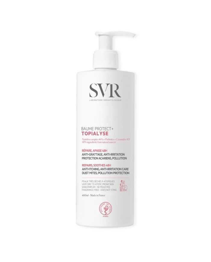 Baume Protect+ SVR Topialyse 400 ml pour Hydratation