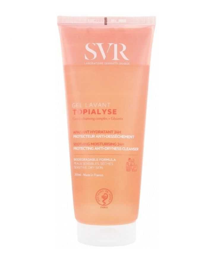 SVR Topialyse Gel Lavant 200 ml pour Peaux Sensibles