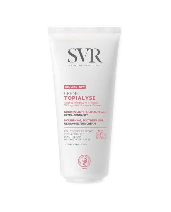SVR Topialyse Crème Émolliente 200 ml pour Peau Sèche