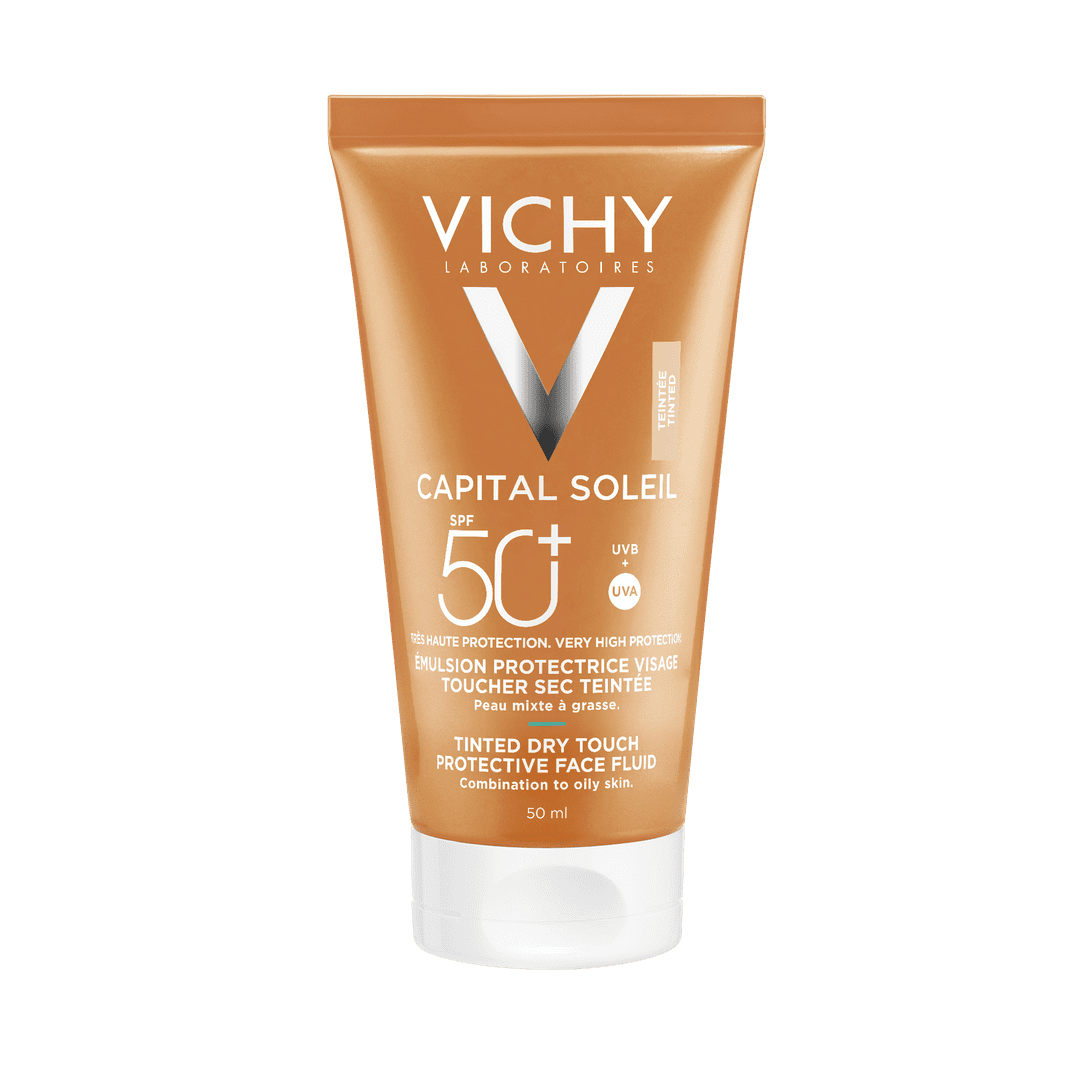 Vichy Capital Soleil Émulsion SPF 50 pour Peau Grasse