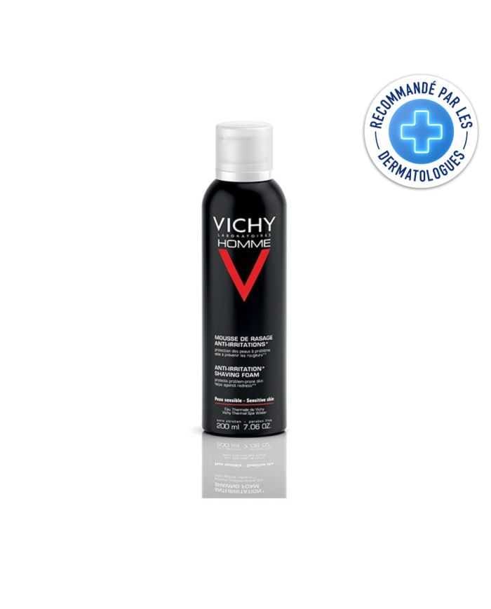 Mousse de Rasage VICHY HOMME pour Peau Sensible