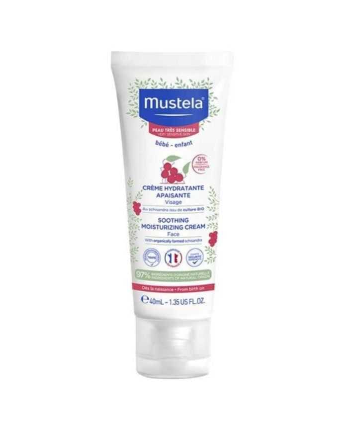 Crème Hydratante Apaisante Mustela pour Peaux Sensibles