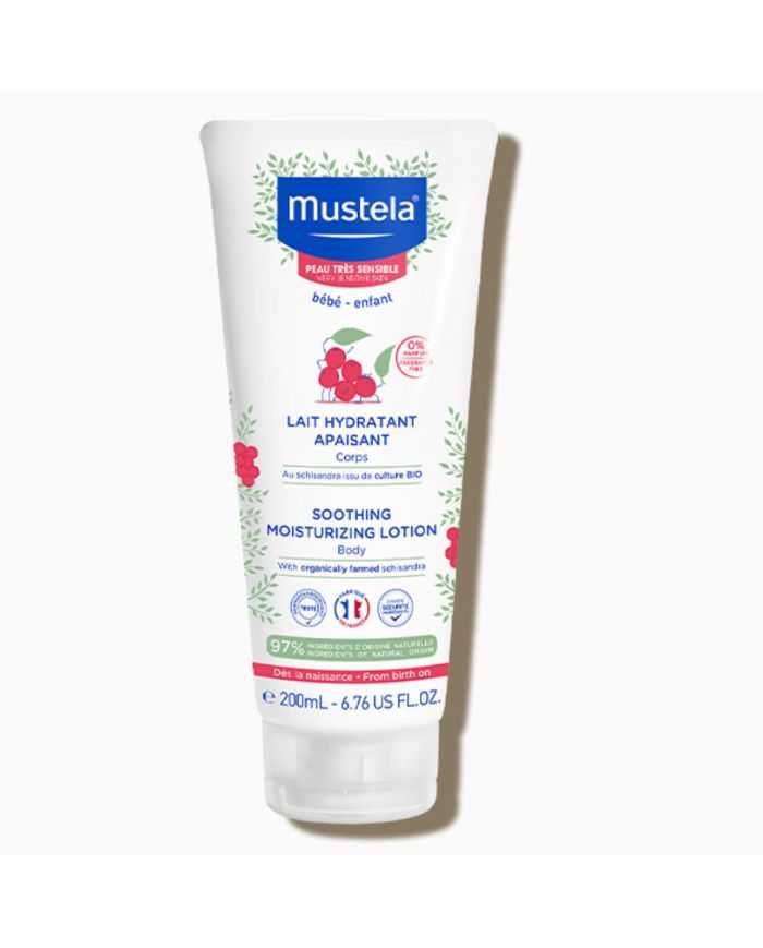 Lait Hydratant Apaisant Mustela pour Peaux Sensibles